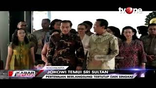 Presiden Joko Widodo Bersilaturahmi ke Sri Sultan Hamengku Buwono X