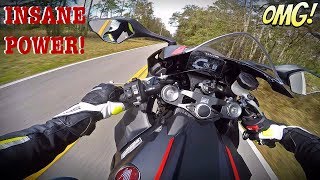 2017 Honda CBR1000RR Test Ride + 6th Gear Wheelie