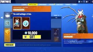 *NEW* GIFTING Season 5 Battle Pass Tier 100 (Fortnite MAX Level RAGNAROK)
