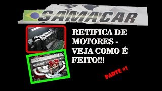 VISITANDO A MELHOR RETIFICA DE PREPARAÇÃO DE MOTORES DO BRASIL  - PARTE #1