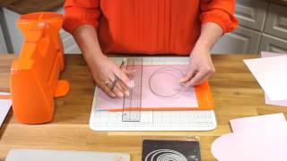 Tonic Tutorial - Jodie Johnson - How to Create a Half Cut Card