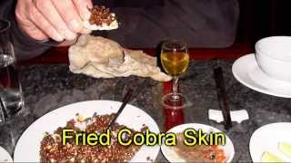 Eating Cobra in Vietnam's Le Mat Snake Village
