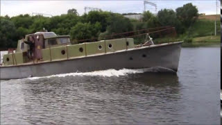 Судовой двигатель TDME-485 на мотоневоднике 102Б