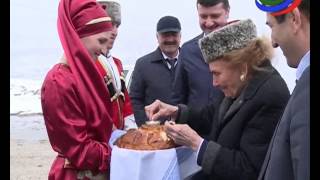 Хунзахский район посетила вдова племянника императора Николая II