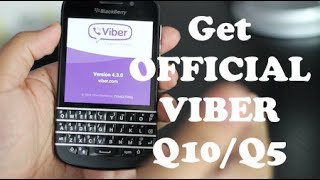 How to Install Viber 10 OFFICIAL for BlackBerry Z10/Q10/Q5/Z30/Z3/Classic/Passport/Leap