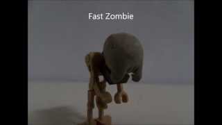 Lego Half-Life Zombie Test Animations - Lego Animation Test #6