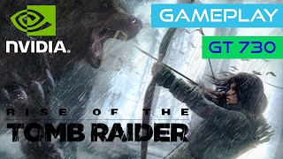 Rise of the Tomb Raider | Gameplay | Nvidia GT 730 2GB DDR5 | DirectX 12