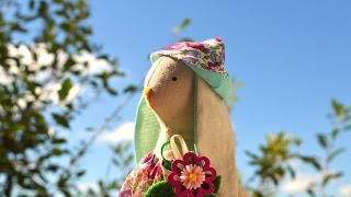 Панама для Тильда-зайца. Мастер-класс