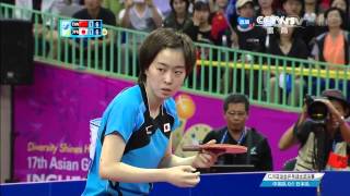 2014 Asian Games WT-F/2nd: LIU Shiwen - ISHIKAWA Kasumi [HD] [Full Match/Chinese]