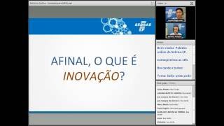 Palestra: Saiba onde pode inovar em sua empresa