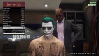 GTA 5 Online Joker and Harley Quinn Outfits