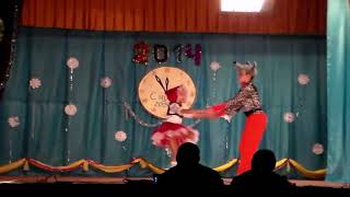 Ксюша Пегитяк и Назар Похила. Новогодний концерт 2013 г.