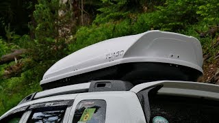 Автобокс на крышу. Испытание бездорожьем. Обзор и тест-драйв бокса Yuago Avatar