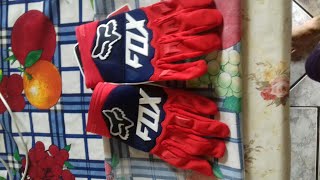 Unboxing Luvas Fox Dirtpaw