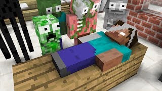 Monster School : Baking Cupcakes - Minecraft Animation