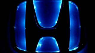 ステップワゴンＲＫ　エンブレムＬＥＤ　レッドエンブレム　ブルー