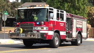 Engine 66 Responding Tualatin Valley Fire & Rescue (2006 Pierce Quantum)
