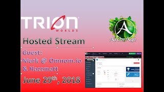 Archeage Trion Host Omnom & Hazzmatt Guest Hiram Gear & Skills
