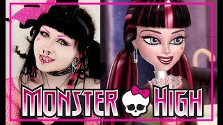 Monster High DRACULAURA meikki ja asu?! // PAHALAPSI