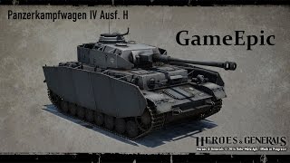 Heroes and generals обзор panzerkampfwagen IV средний немецкий танк.