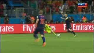 ИСПАНИЯ ГОЛЛАНДИЯ 1-5 Арьен Роббен ГОЛ Видео Голы ЧМ 2014