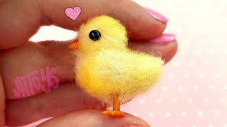 ??Милейший Цыплёнок Своими Руками Tiny Baby Chicken Полимерная глина мастер-класс