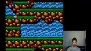 Walkthrough Contra Nes تختيم كونترا مع الكومنتري بالعربي