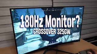 180Hz 모니터는 얼마나 부드러울까 CrossOver 크로너스 325GW 와 함께 알아봅시다