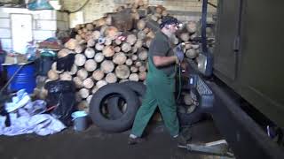 Снимаем кунг с Унимога!Это писец!!! off-road 4x4