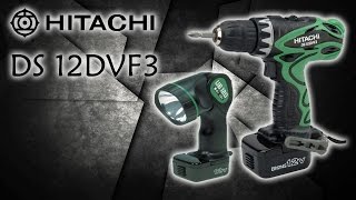 Аккумуляторный шуруповерт HITACHI DS 12DVF3