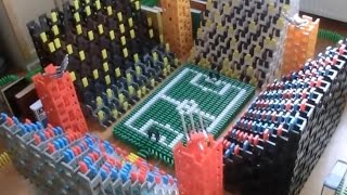 ДОМИНО ШОУ Стадион из 7900 домино