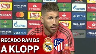 Duro recado de Ramos a Klopp | Diario AS