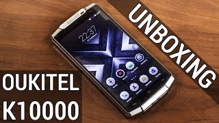 Oukitel К10000 распаковка гиганта с банкой на 10000 мАч! UNBOXING Oukitel К10000 от FERUMM.COM