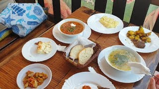ПОЕЛИ ДЁШЕВО и ВКУСНО КАК У МАМЫ/БАЗА ЧАЙКА/ОБЗОР КАФЕ/КИРИЛЛОВКА 2019 ЦЕНЫ/АЗОВСКОЕ МОРЕ