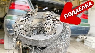 БЛОГ О МОТОРЕ № 6 | ДВИГАТЕЛЮ КОНЕЦ! Стучит мотор Мерседес W202 ! Поддельные свечи Denso и муфта!