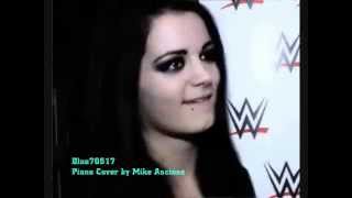 WWE Paige Tribute To A Piano Cover of Her Theme Song