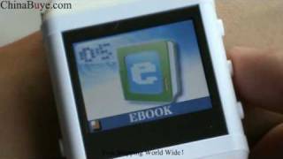 2GB 1.5 Inch Mp3 MP4 Player Watch with Silica Gel Band White Review from chinabuye