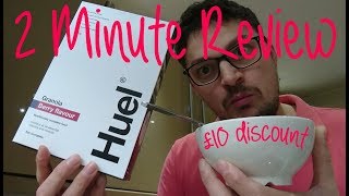 New Huel Granola Cereal 2 Minute Review & £10 off!