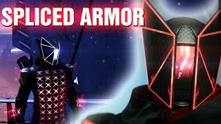 Full Spliced Raid Armor Warlock and Optional Ornaments #Destiny Rise of Iron [HD 60FPS]