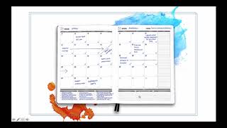 How to use your Panda Planner Pro - Monthly Section