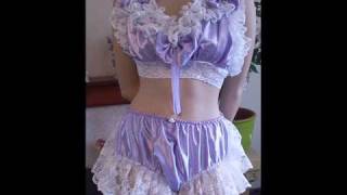 Crossdresser Sissy Training Bra and Knickers