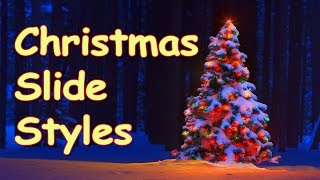Free Christmas Styles for Producer