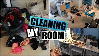 CLEANING MY ROOM!
