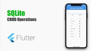 #Google's Flutter Tutorial - SQLite CRUD Operations (coderzheaven.com)