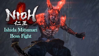 Nioh Ishida Mitsunari boss fight