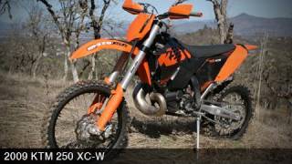 KTM 250 XC-W 2009 Off Road Dirt Bike Review