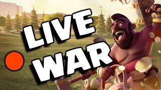 ? LIVE WAR ATTACKS !! Just 5 min Left #ep7 ? || Clash Of Clans LIVE