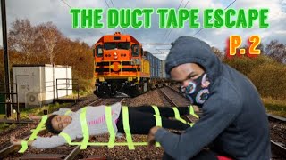EXTREME Duct Tape Escape Challenge  | mini MOVIE (WATCH TILL THE END)