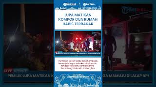 Short | Kebakaran di Sampaga Mamuju Karena Pemilik Rumah Lupa Matikan Kompor