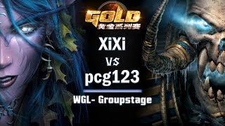 ► WarCraft 3 - XiXi (NE) vs. pcg123 (UD) - WGL Groupstage